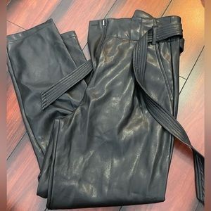Dynamite faux leather high waist pant